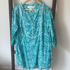H&M long tunic top. Size 12.